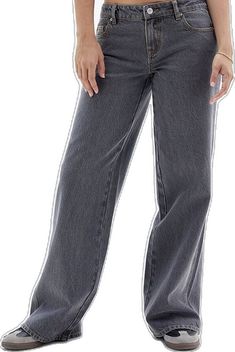 Relaxed Fit Pants With Contrast Stitching For Everyday, Trendy Straight Leg Jeans With Contrast Stitching, Casual Mid-rise Jeans With Contrast Stitching, Trendy Straight Leg Pants With Contrast Stitching, Trendy Relaxed Fit Pants With Contrast Stitching, Casual Straight Bottoms With Contrast Stitching, Casual Full-length Pants With Contrast Stitching, Casual High-rise Jeans With Contrast Stitching, Casual High Rise Jeans With Contrast Stitching