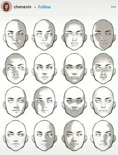 a bunch of different facial expressions on a cell phone screen with the text,'how do you draw faces? '