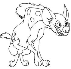 a cartoon dog that is running with its mouth open and tongue out, in black and white