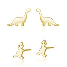 PRICES MAY VARY. 1.Unique and eye-catching: These tiny dinosaur stud earrings are sure to heads and start conversations with their adorable and quirky design. 2.Versatile and stylish: With 2 pairs included or 1 pair (gold and silver), these minimalist dinosaur earrings are perfect for mixing and matching with any outfit. Minimalist Dinosaur, Dinosaur Jewelry, Tiny Dinosaur, Dinosaur Earrings, Cat Scarf, Stud Earrings For Women, Quirky Design, Cartoon Cat, Jewelry Earrings Studs