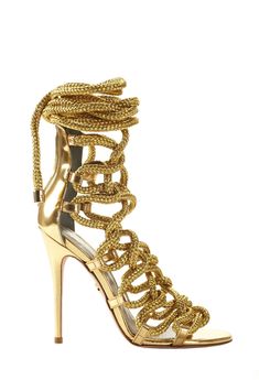 CARLA WHITE & NEON YELLOW ROPE SANDALS Rope Sandals, Rope Wrapped, Flat Sneakers, Gold Mirror, Gold Leather, Neon Yellow, Pump Sandals, Flat Sandals, Classic Black