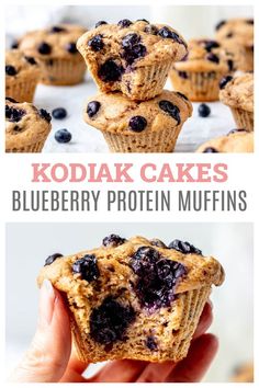 Blueberry Protein Kodiak Cakes Muffins Banana Pancake Muffins, Kodiak Cakes Muffins, Pancake Mix Muffins, Protein Blueberry, High Protein Muffins, Banana Blueberry Pancakes, Healthy Muffin, Banana Blueberry Muffins