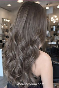 Unique and beautiful hair styles ideas #braided hairstyle #African hairstyles Ash Brown Hair All Over Color, Icy Chocolate Brown Hair, Medium Hair Brown Balayage, Natural Ashy Brown Hair, Full Color Hair Ideas, Ash Hair Color Brown, Light Brown Highlighted Hair, 2024 Brown Hair Trends, Brown Ash Hair Color