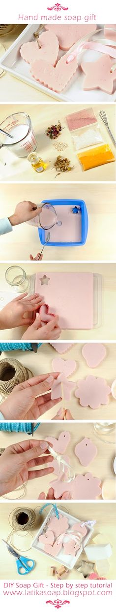 the process of making paper hearts with scissors