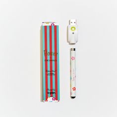 O.pen Vape 2.0 Battery in Rainbow - Edie Parker One Hitter, Low Battery, Novelty Bags, Puff And Pass, Glass Decor, Good Time, Battery Life, Shop Decoration, On Off