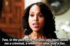 When you’re supposed to have dinner with a friend, but they don’t want to eat at any of the restaurants you suggest: | 12 Olivia Pope Quotes To Live By Television Quotes, Outdoor Quotes