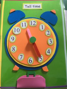 a clock with numbers on the face and hands