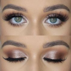 Bird Makeup, Amazing Wedding Makeup, Eyeshadow For Green Eyes, Wedding Makeup Ideas, Make Up Designs, Wedding Hairstyles And Makeup, Natural Smokey Eye, Best Wedding Makeup, Wedding Makeup Tips