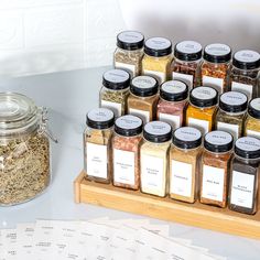 ✅ PICTURE PERFECT PANTRY: Each set comes with 180 Preprinted Spice Labels, 102 Expiration Date Labels and 12 Blank Labels, suitable for round, square and rectangular spice jar sets. All label names are selected from your favorite grocery store spices and we offer the most complete spice checklist in the market. ✅ PREMIUM QUALITY: Not all labels are built the same. All our labels are printed on Laramaid proprietary Vinyl material which is long-lasting and more durable compared to industry leading products. We stand behind our superior quality by providing lifetime guarantee for all our labels. ✅ WATERPROOF & REMOVABLE: Wash your jars with peace of mind since all our labels are waterproof and passed extensive quality tests. All our sets come with a instruction sheet to paste and take care of Spice Checklist, Glass Tea Kettle, Pantry Jars, Perfect Pantry, Spice Jar Labels, Spice Jar Set, Apple Pie Spice, Spice Labels