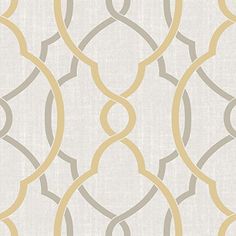 an abstract wallpaper design in grey and yellow