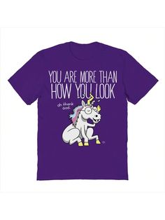 COMFY & COOL: Nearly There offers graphic shirts made of materials that are durable, comfortable, and easy to care for. Whether you're looking for a funny, inspirational, or pop-culture-inspired graphic shirt, we've got you covered.Nearly There How You Look   Unisex Graphic Cotton Short-Sleeve T-Shirt Purple Casual  Short Sleeve  Animal,Cartoon,Letter,Slogan  Medium Stretch  Men Clothing, size features are:Bust: ,Length: ,Sleeve Length: Cartoon Letters, Animal Cartoon, Graphic Shirt, Men Clothing, Cartoon Animals, Graphic Shirts, Cotton Shorts, Sports Equipment, All Fashion