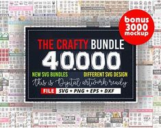 the crafty bundle is on sale for $ 4, 000