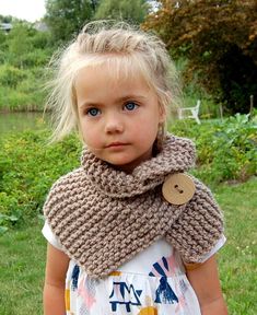 "THIS IS A KNITTING PATTERN  NOTE: This is not a finished scarf this is only Pattern. All patterns written in English Difficulty level - Easy/Beginner but to make this scarf, you need to know the basics of knitting (cast on, bind off, knit, knit 2 sts together ). Sizes: Toddler (1-4 y.o) , Child ( 5-10 y.o) Finished measures :  Toddler - the piece will be approx 20,5  inches (52cm) in length   and  width  8,3 inches 21 cm Child - the piece will be approx 22  inches (56cm) in length   and  width Knitting Pattern Easy, Toddler Scarf, Winter Poncho, Button Scarf, Poncho Knitting Patterns, Wool Poncho, Poncho Pattern, Bind Off, Knitted Poncho