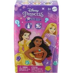 the packaging for disney princesses is shown