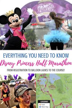 the disney princess half marathon is coming to disneyland world and it's so fun