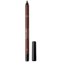 L'Oreal Paris Infallible Pro-Last Waterproof Pencil Eyeliner, Bronze, Up to 24 hr wear. Suitable for use in the waterline. Sharpenable pencil. This pencil eyeliner glides on easily for rich, smudge-resistant color that lasts. Rich, creamy color. Waterproof. Suitable for waterline usage. Smudge-resistant. Ophthalmologist tested. L'Oreal Paris introduces Infallible Pro-Last Waterproof Eyeliner Pencil. This long-lasting, smudge-proof eyeliner glides on easily for creamy color that lasts up to 24 ho Nyx Eyeliner Pencil, Eyeliner Colors, Nyx Eyeliner, Loreal Paris Makeup, Eyeliner Shapes, Smudge Proof Eyeliner, Brow Stylist, Waterproof Eyeliner Pencil, Loreal Paris Infallible