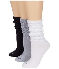 HUE The Slouch Socks 3-Pair Pack | Zappos.com Casual Lightweight Comfortable Socks, Comfortable Cotton Knee-high Socks For Spring, Comfortable Cotton Knee-high Socks For Fall, Comfortable Cotton Knee-high Socks, Casual Solid Color Knee-high Socks, Casual Stretch Knee-high Socks, Comfortable Stretch Knee-high Soft Socks, Casual Super Soft Stretch Socks, Casual Soft Knee-high Socks