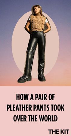 Leather Pants Style, Pleather Pants, Taking Over The World, Pants Style, Work For You, Stylish Accessories