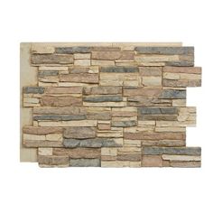 a stone wall that is made out of various types of stones and has different colors