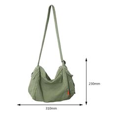 SPECIFICATIONS Handbags Type: Messenger Bags Main Material: Canvas Shape: Satchels Hardness: SOFT Interior: Interior Slot Pocket Occasion: Versatile Closure Type: zipper Gender: WOMEN Style: Fashion Model Number: Crossbody Bag Number of Handles/Straps: Single Shape: Satchels Main Material: Canvas Handbags Type: Messenger Bags Lining Material: None Number of Handles/Straps: Single Decoration: NONE Style: Fashion Department: WOMEN Pattern Type: Solid Messenger Side Bag: Canvas Fabric Hobo messenge Casual Hobo Tote Bag For Daily Use, Casual Hobo Tote Bag For Daily Life, Casual Rectangular Hobo Bag For Daily Use, Casual Rectangular Hobo Bag For Daily Life, Green Large Capacity Hobo Bag For School, Practical Green Shoulder Bag With Pockets, Large Capacity Green Hobo Bag For School, Casual Everyday Rectangular Pouch, Trendy Hobo Canvas Bag For Daily Use