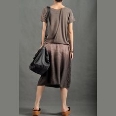 Unique Gradient brown sundress maxi dressesThis dress is made of cotton linen fabric, soft and breathy, suitable for summer, so loose dresses to make you comfortable all the time.Measurement: One Size Length:120cm//47.2" Bust:92cm//36.2" Shoulder:41cm//16.1" Sleeve:18cm//7.1" Sleeve:18cm//7.1"Materials used: Cotton, linen Brown Sundress, Dresses To Make, Gradient Brown, Loose Dresses, Maxi Sundress, Cotton Linen Fabric, Sun Dress, Loose Dress, Maxi Dresses