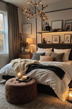 Fall Furniture , Autumn Cozy Fall ,Decor Easy Fall ,
Decor Neutral Fall ,Decor Fall ,Decor Inspiration ,Fall Decor Ideas Cosy Bedrooms For Couples, Appartement Bedroom Ideas, Couples Apartment Decorating Master Bedrooms, Urban Aesthetic Bedroom, Cozy Apartment Bedroom Couple, Cozy Bright Bedroom Ideas, Cozy Bedroom Aesthetic Autumn, Bedroom Decor Apartment Couple, How To Style Small Bedroom