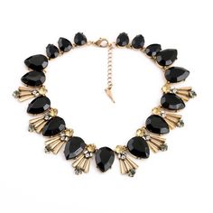 👍HP👍Elegant black and gold statement necklaces Elegant black and gold statement necklaces  Material : zinc alloy,resin,glass  Brand new !!!!!!! Jewelry Necklaces Black Jewel Necklace For Party, Elegant Black Necklace With Jewels, Black Jeweled Necklace For Party, Party Necklace With Black Jewels, Black Costume Jewelry Necklaces With Jewels, Black Costume Jewelry Necklace With Jewels, Black Jeweled Necklace For Evening, Evening Black Necklace With Jewels, Necklaces Elegant