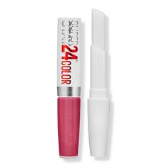 SuperStay 24 Color 2-Step Liquid Lipstick - Maybelline | Ulta Beauty Superstay Maybelline, Maybelline Superstay, Long Lasting Lip Color, Maybelline Color Sensational, Lipstick Kit, Batons Matte, Long Wear Lipstick, Gloss Labial, Liquid Lip Color