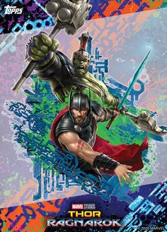 the cover to thor and ragnarn