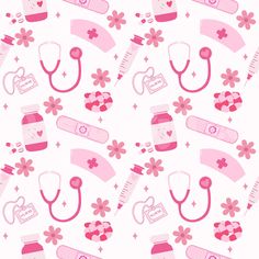 Pink Nurse Life Seamless Pattern Files for Medical Fabric Sublimation Printing Custom Fabric Design File Get ready to elevate your designs with our latest collection of seamless patterns. Our seamless patterns are perfect for adding a touch of elegance to your next project, whether it's a website, a social media graphic, or even a wallpaper design. These patterns are crafted with precision, ensuring that they tile seamlessly for a flawless and professional finish. Plus, they're versatile enough Pink Nursing Wallpaper, Cute Nurse Wallpaper, Pink Nurse Wallpaper, Cute Medical Wallpaper, Cute Nursing Wallpaper, Nursing Background Wallpaper, Pink Nursing Aesthetic, Nursing School Wallpaper, Nursing Student Wallpaper