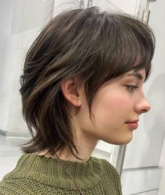 Short Wolf Cut Hairstyles Short Wolf Cut Hairstyles, Wolf Cut Women, Wolf Hairstyle, Short Wolf Cut, Wolf Cut Hairstyles, Hair Ideas For Women, Wavy And Curly Hair, Wolf Cuts, Wolf Cut Hair