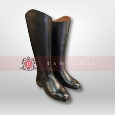 Welcome to Barismil Leathers! 👢 Step into style and functionality with our Handcrafted Black Leather Long Boot. These boots are not just a fashion statement; they are an essential part of any officer's uniform. Crafted with meticulous attention to detail, these boots exude elegance and durability. 🌟Versatile Design: Whether you're into cosplay, horse riding, or simply appreciate high-quality fashion, these boots are a versatile addition to your wardrobe. Made from premium Italian cowhide leath Classic Riding Knee-high Boots, Classic Knee-high Boots With Leather Sole For Riding, Classic Knee-high Riding Boots, Riding Knee-high Boots With Leather Sole, Fitted Riding Boots With Leather Sole, Classic Fitted Boots For Outdoor, Classic Fitted Outdoor Boots, Classic Leather Knee-high Riding Boots, Riding Boots With Leather Sole And Saddle Shape