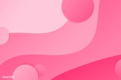 an abstract pink background with circles