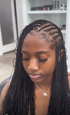 Big Box Braids Hairstyles, Goddess Braids Hairstyles, Quick Weave Hairstyles, Braids Hairstyles Pictures, Quick Braided Hairstyles, Protective Hairstyles Braids, Pretty Braided Hairstyles