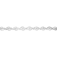 a black and white photo of an ornate border with swirls on the edges,