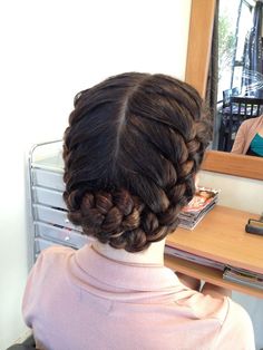 Jazz Hairstyles, Ballet Hairstyles, Plaits Hairstyles, Double Braid, Fishtail Braid, Hair Stylies, Hair Up Styles, Jazz Dance