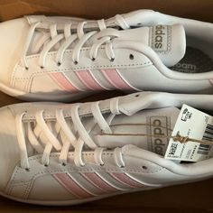 New Adidas Women’s Grand Court. Size 5.5. Pink/White. Tag Still Attached! Adidas Grand Court, Shoes Adidas, Adidas Shoes, Adidas Women, Pink White, Athletic Shoes, Adidas, Women Shoes, Best Deals