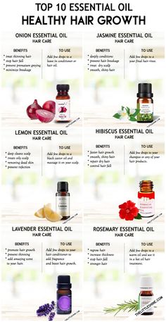 TOP-ESSENTIAL-OILS-HAIR Oils For Healthy Hair, Treat Thinning Hair, For Healthy Hair Growth, Jasmine Essential Oil, For Healthy Hair, Hair Remedies