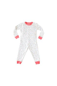 Pink Arabella 2-Piece Pajama Playful Cotton Onesie For Pajama Party, Pink Cotton Onesie For Pajama Party, Playful White Onesie For Pajama Party, White Onesie For Pajama Party In Spring, Baby Boy Tops, Baby Lounger, Matching Baby, Girl's Back, Kids Gear