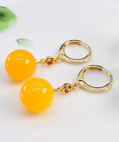 Chic Yellow 14K Gold Crystal Chalcedony Drop EarringsMade of fine 14K Gold Crystal Chalcedony.Measurement: 3.7cm/1.443" * 1.2cm/0.468". Matches easily with daily hairstyle, dresses & Shirts Elegant Yellow Dangle Crystal Earrings, Yellow Gemstone Drop Earrings, Elegant Yellow Faceted Earrings, Elegant Faceted Citrine Earrings, Yellow Faceted Citrine Earrings, Daily Hairstyles, Gold Crystal, Drop Earrings, Crystals