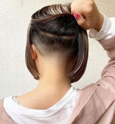 Undercut Bob for Thick Hair