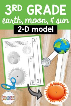 the 3rd grade earth moon and sun activity