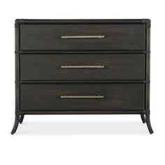 an image of a chest of drawers with three drawers on each side and one drawer open