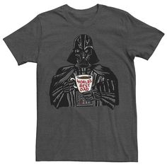 Show Dad he's number one with this men's Darth Vader Father's Day tee. Show Dad he's number one with this men's Darth Vader Father's Day tee. Crewneck Short sleevesFABRIC & CARE Cotton, polyester Machine wash Imported Color: Dark Grey. Gender: male. Age Group: adult. Pattern: Graphic. Material: Cotton Blend. Darth Vader Father, Best Dad Mug, Kids Fathers Day Crafts, Kids Fathers Day Gifts, Father's Day Activities, Tie Dye Diy, Fathers Day Crafts, Dad Mug, Fathers Day Cards