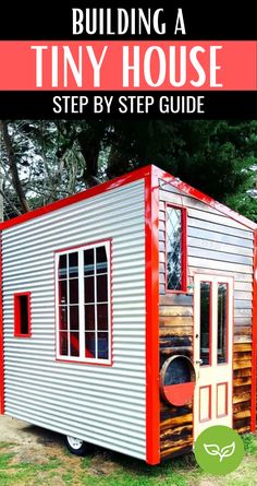 Building A Tiny House: Step By Step Guide Diy Tiny House Under $5000, Water Preservation, Diy Tiny House, Structural Insulated Panels, Rv Parks And Campgrounds, Tiny House Community, Best Tiny House, Building A Tiny House, Micro House