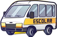 an escolar bus with the word escolar on it