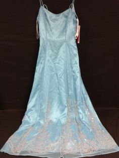 Find many great new & used options and get the best deals for Morgan and Co. Turquoise Formal Dress (Size 7/8) New with tags Juniors Turqgown at the best online prices at eBay! Free shipping for many products! Blue Evening Dress With Fitted Bodice For Pageant, Blue Full Length Gown For Prom Season, Blue Full-length Gown For Prom Season, Light Blue Fitted Gown, Fitted Light Blue Gown, Blue Fitted A-line Gown, Light Blue Floor-length Gown, Fitted Light Blue Gown For Pageant, Turquoise Fitted Prom Dress