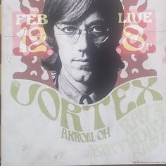 a poster with an image of john lennon on it