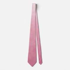 A pink solid color monochromatic ombre wedding neck tie. Classic Pink Ties For Wedding, Elegant Pink Standard Tie, Elegant Pink Standard Tie And Accessories, Elegant Pink Standard Tie Suit Accessories, Classic Pink Suit And Tie Accessories For Wedding, Elegant Pink Ties For Black Tie Occasions, Pink Formal Tie, Pink Standard Tie For Black Tie Events, Wedding Party Gifts Groomsmen