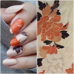 Funny Nails, Japanese Nail Design, Flowers Nail Art, Makeup Nails Art, Japanese Vase, Japanese Nail, Japanese Nail Art, Flower Nail Designs, Japanese Nails